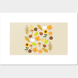 Festive fall design, Autumn Posters and Art